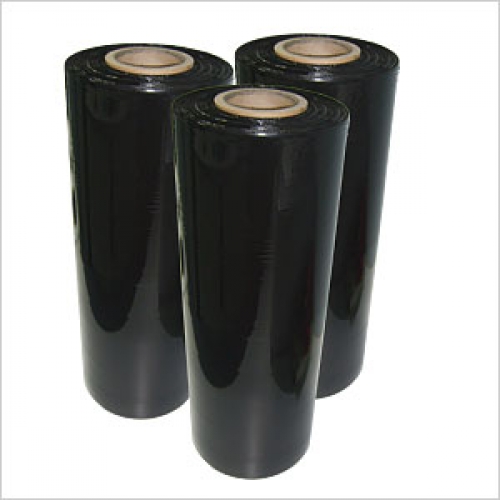 Black Mini Rolls – 100mm X 150m X 15 Mic – The Pallet Wrap Store